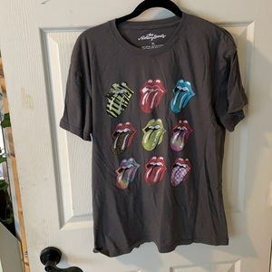 XL Heather grey Rolling Stones t-shirt